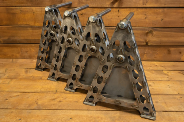 Rally Jack Stand Set with Chassis Installation Kit