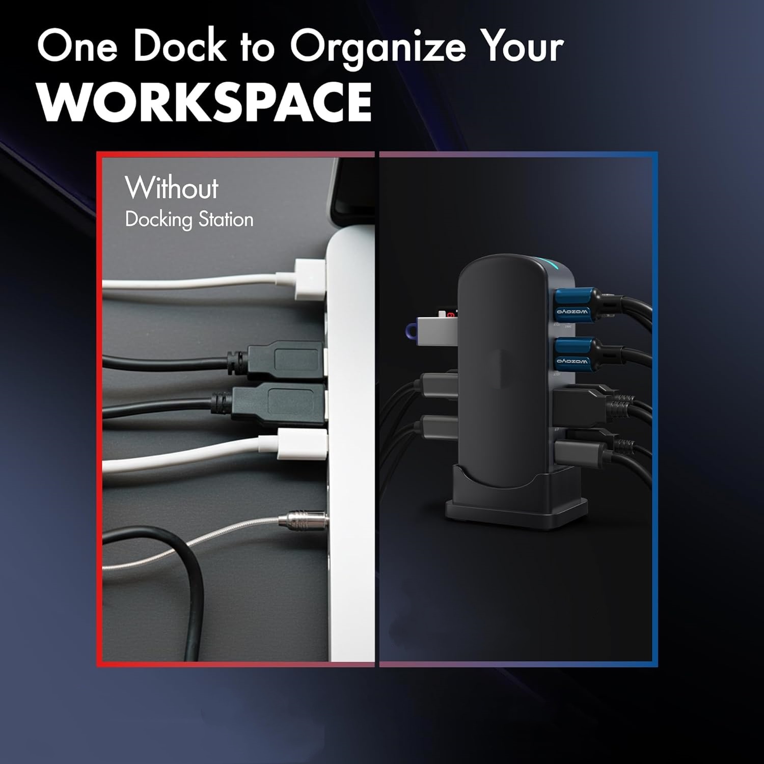 14-in-1 Docking Station  Triple 4K Display & 100W PD