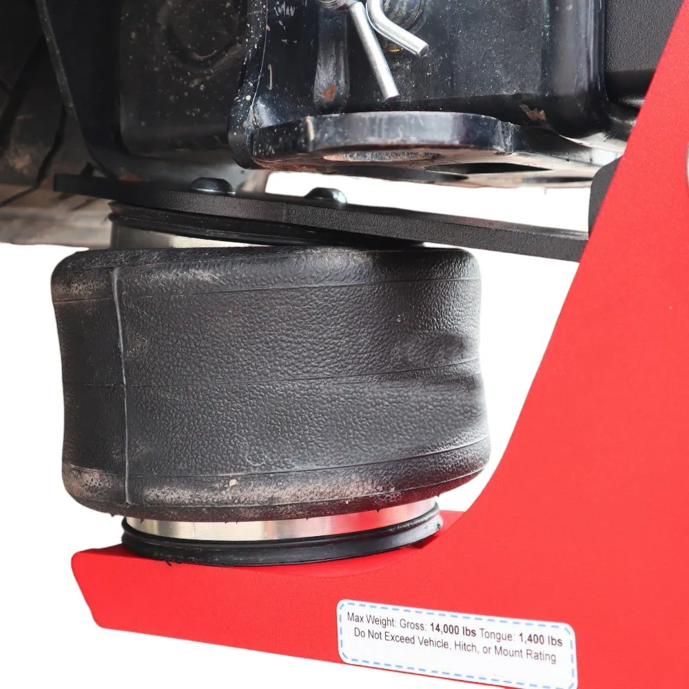 Air Ride Receiver Hitch with 14,000 lbs Towing Capacity