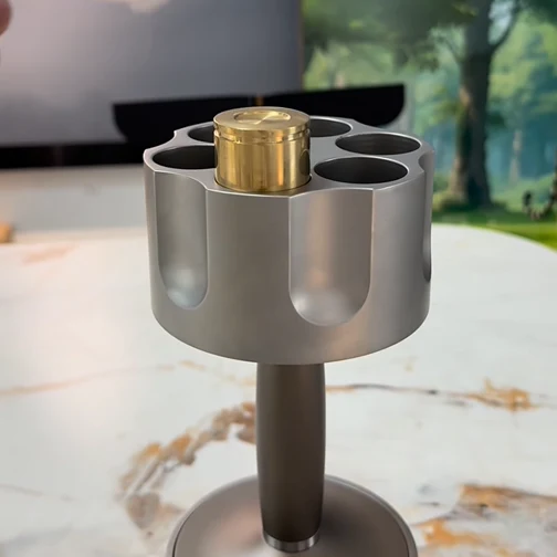 Revolver-Shaped Dumbbell