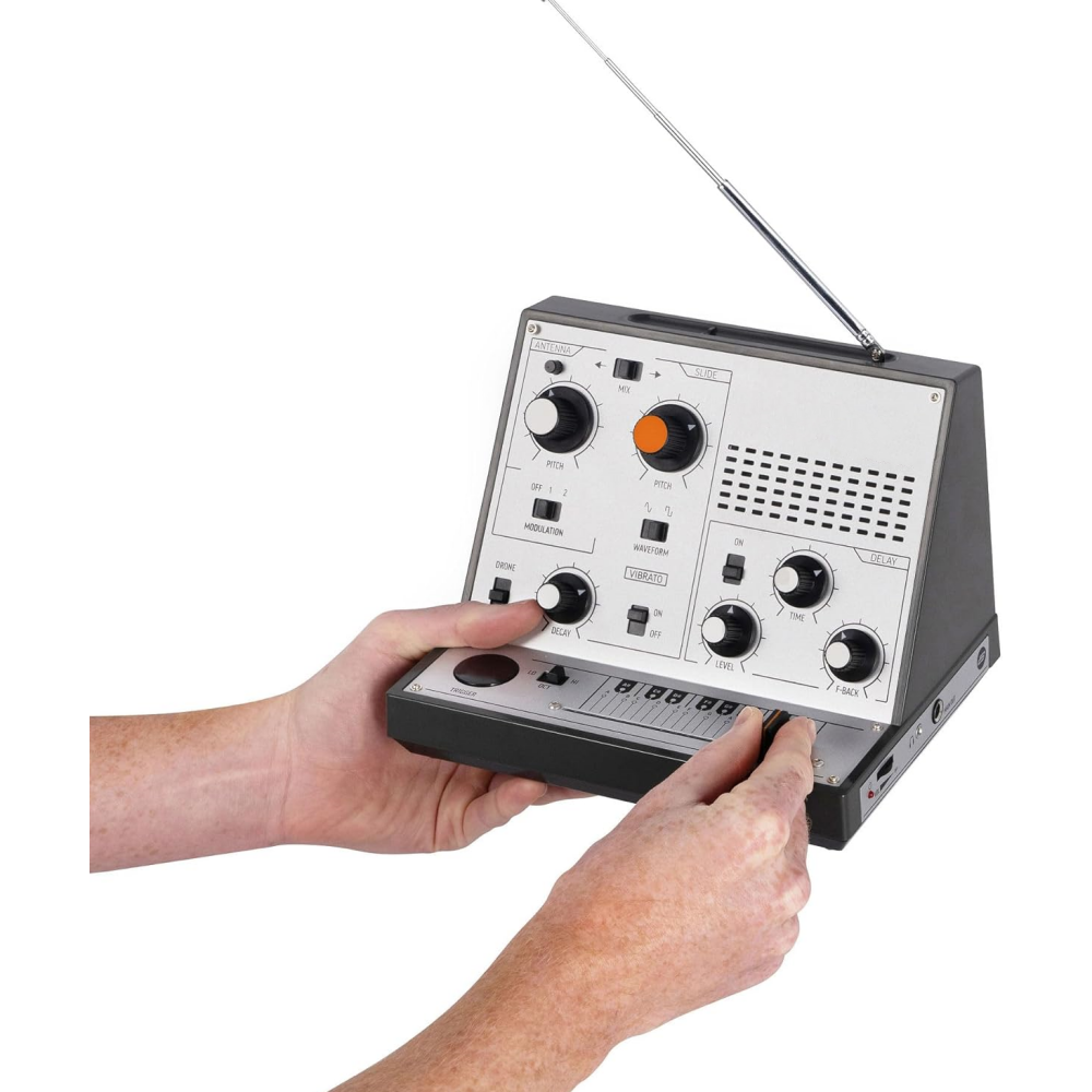 Portable Theremin with Pitch Antenna & Slider Control
