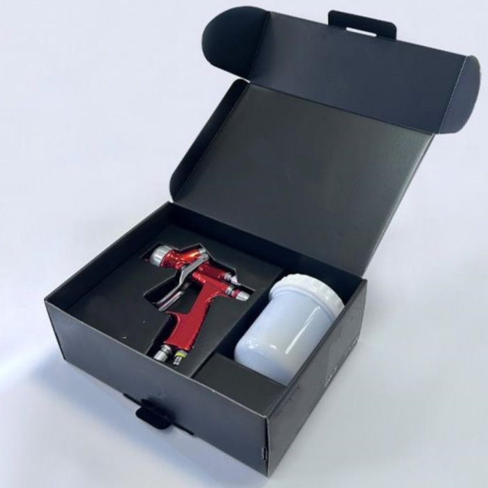 Professional Spray Gun with Optional Digital Pressure Gauge