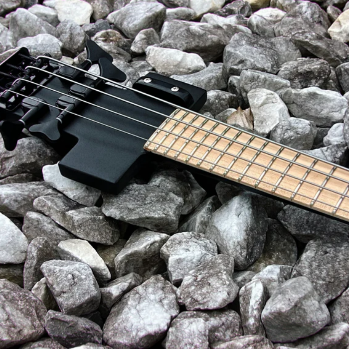 Silent Practice Guitar with Neck-Thru Maple Build