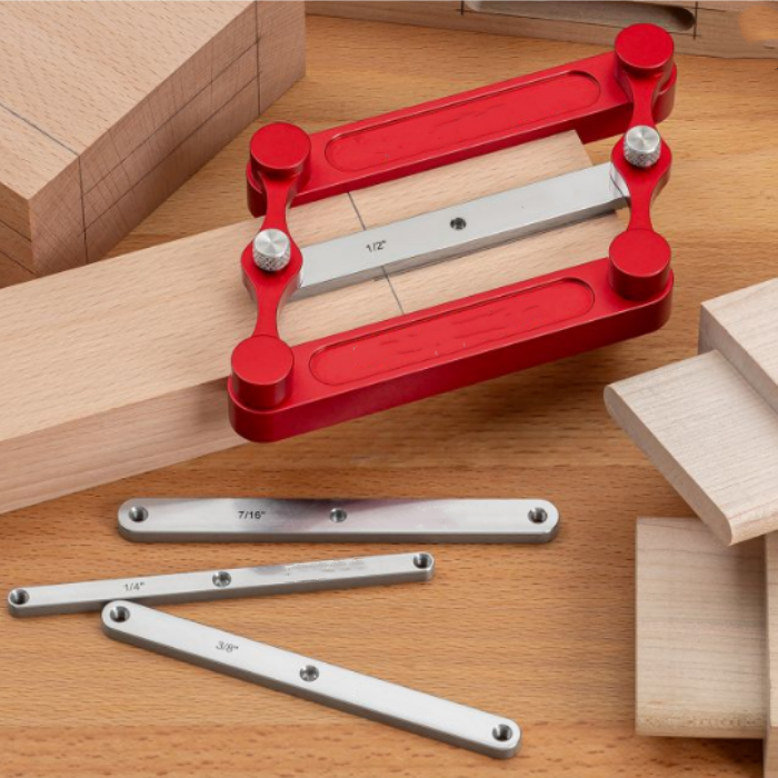 Center Marking Gauge  Perfectly Center on Any Stock