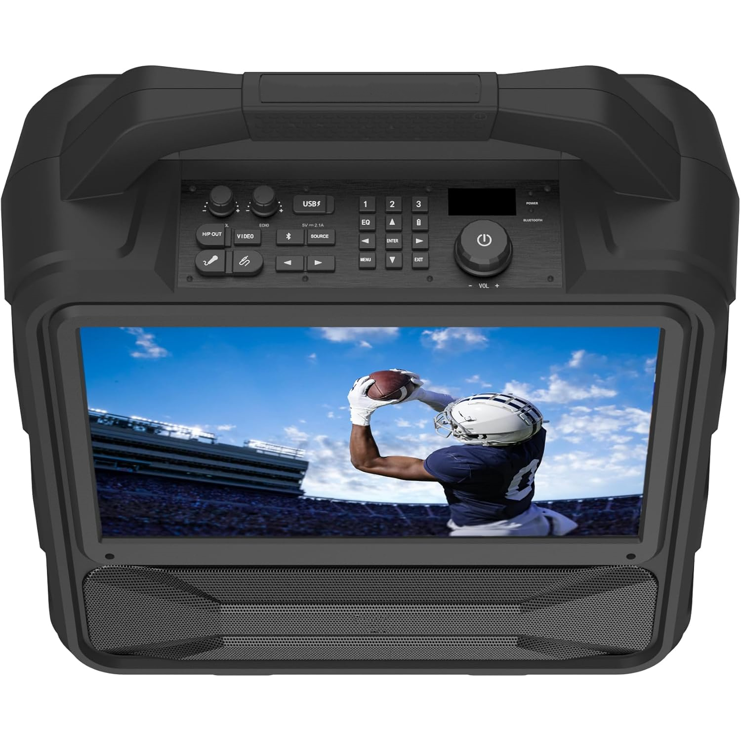Portable Entertainment System with 15.6" Display & 60W Audio