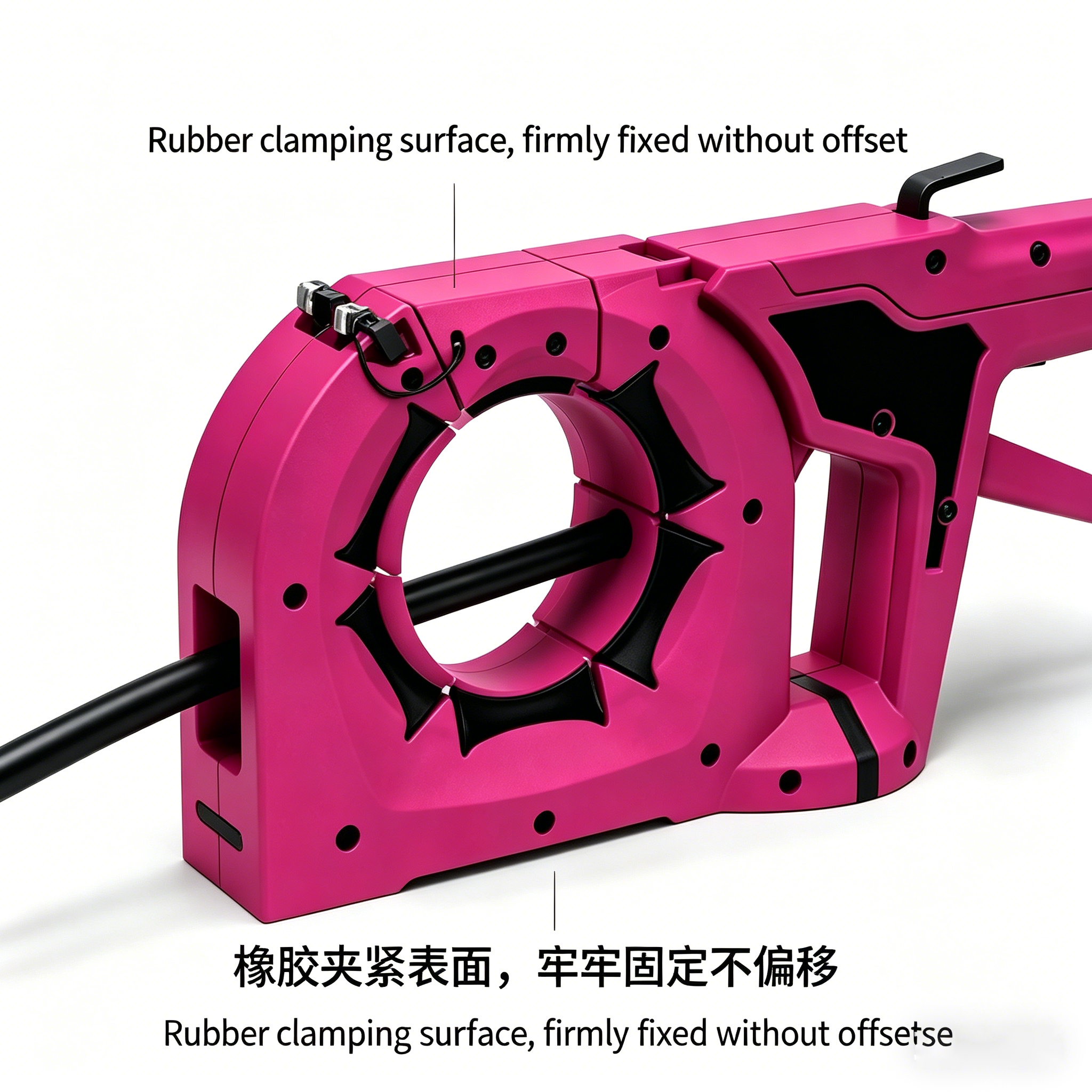 Flexible cable wiring device