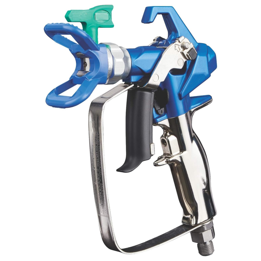 Airless Paint Spray Gun with Adjustable Trigger & Quick Rebuild