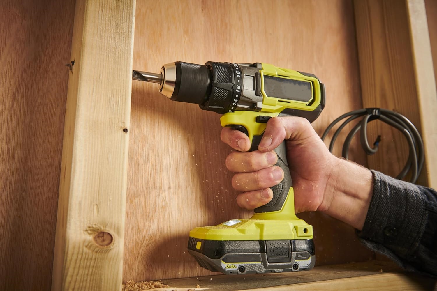 Cordless Brushless Percussion Drill with 95Nm Torque