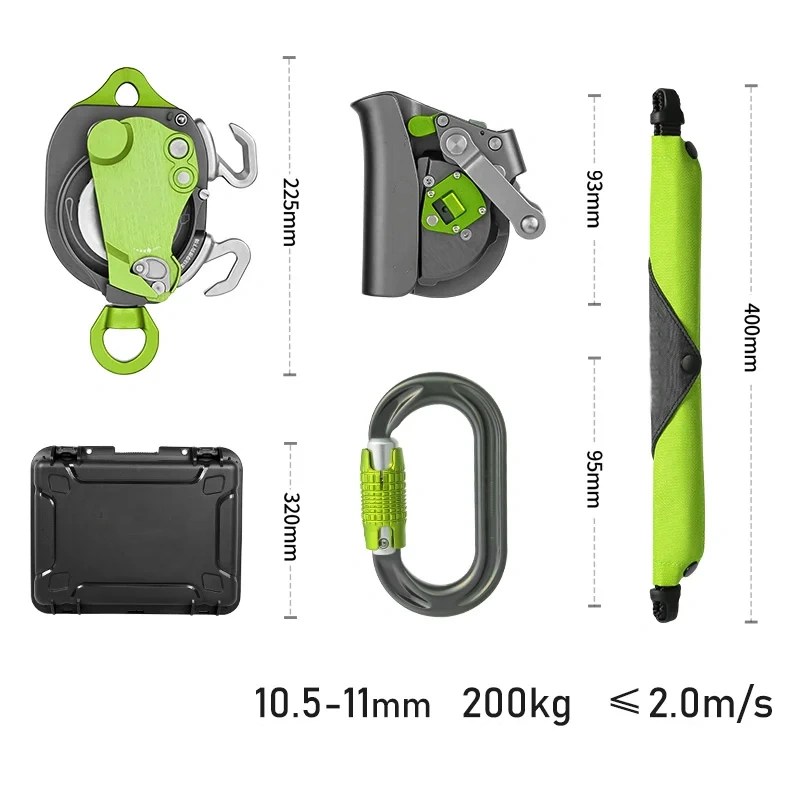 Electric Rope Ascender with 200 kg Lifting Capacity