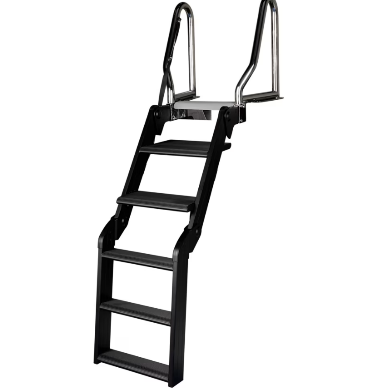Pontoon Ladder with Slip-Resistant Steps & 400 lbs Capacity