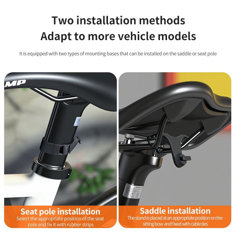 Road Bike Devil Eye HD Animation DIY Taillight – Smart Bicycle Light with Custom Display