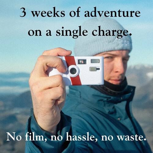 Digital Disposable-Style Camera with 13MP Sensor