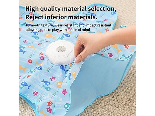 3‑Speed 360° Motion Pet Toy – Automatic Interactive Cat Toy with Feather 🐱🎡