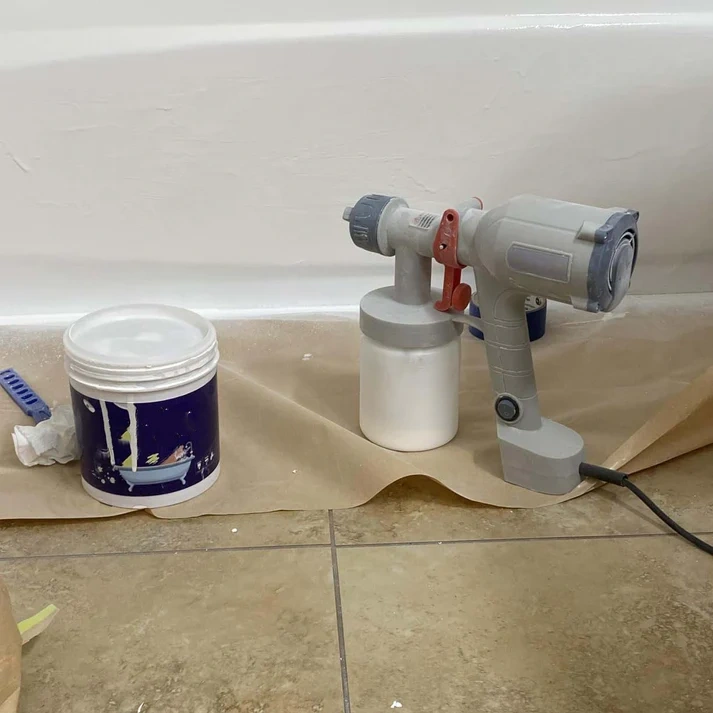 Upgraded ultralight electric spray gun with 3 spraying modes.