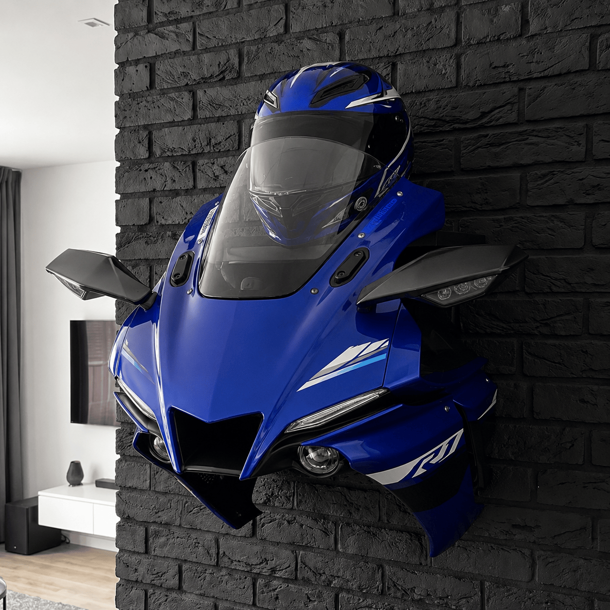 Wall-Mounted Superbike Display