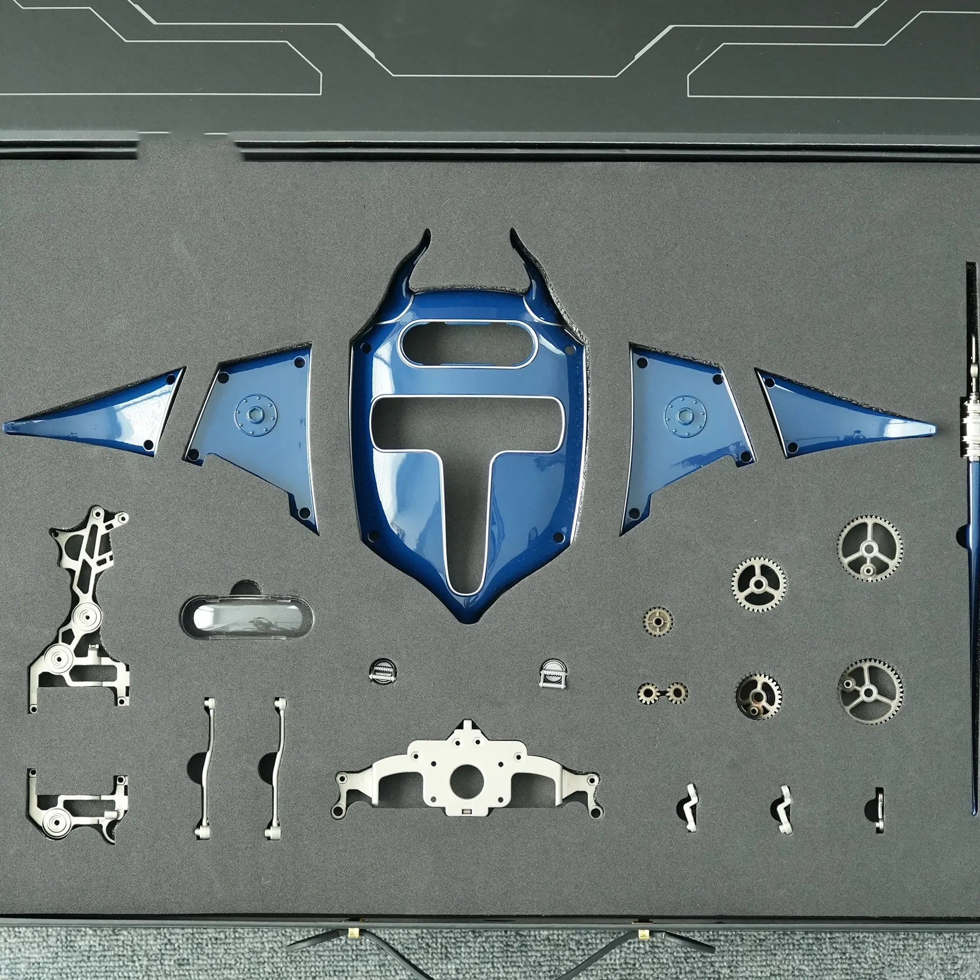 Mechanical Metal Manta Ray Dynamic Sculpture Kit