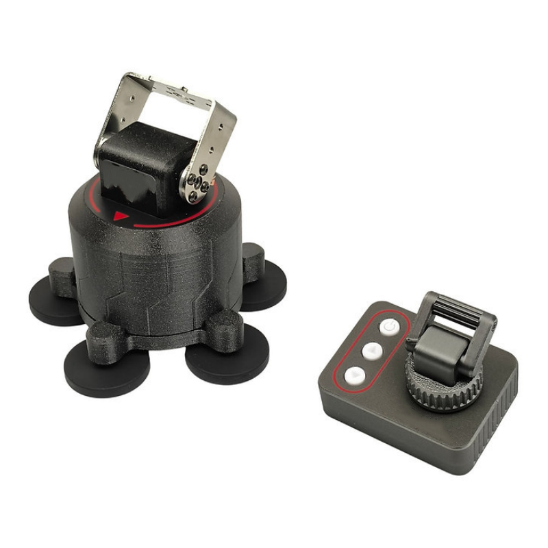 Magnetic Mount with Wireless Remote & 360° Movement