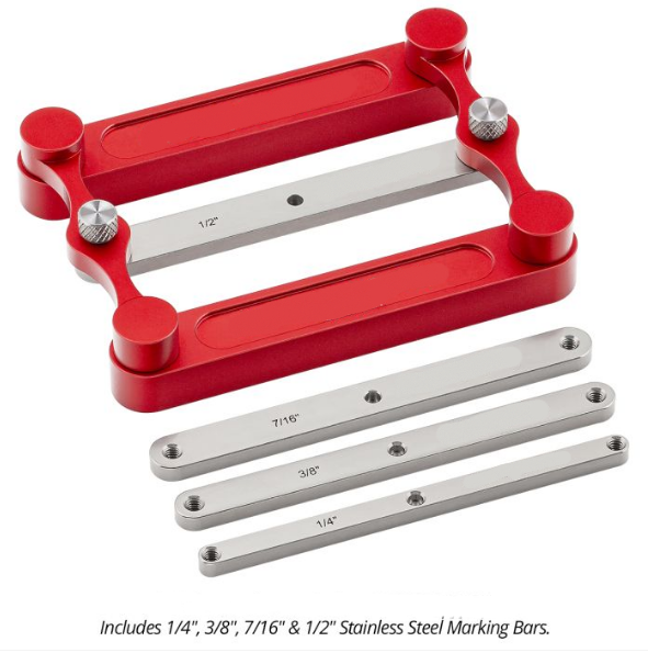 Center Marking Gauge  Perfectly Center on Any Stock