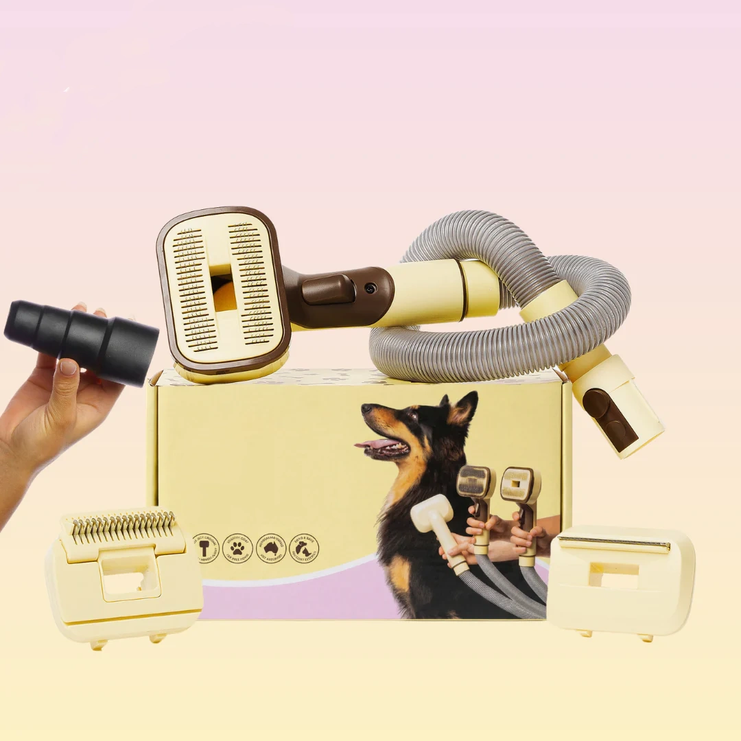 3-in-1 Pet Vacuum Brush