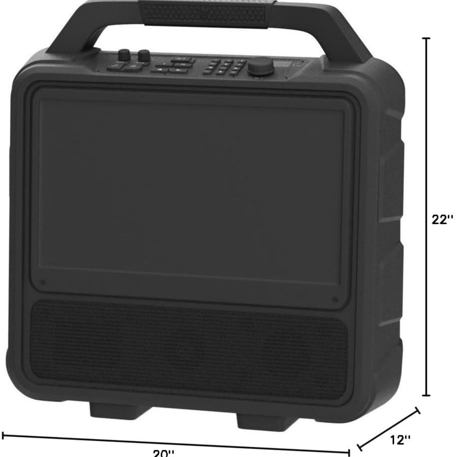 Portable Entertainment System with 15.6" Display & 60W Audio