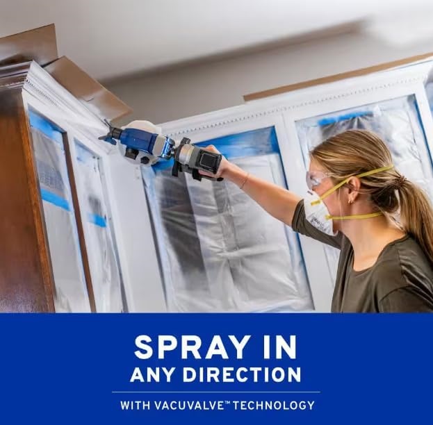 Drill-Powered Paint Sprayer with Stainless Steel Pump