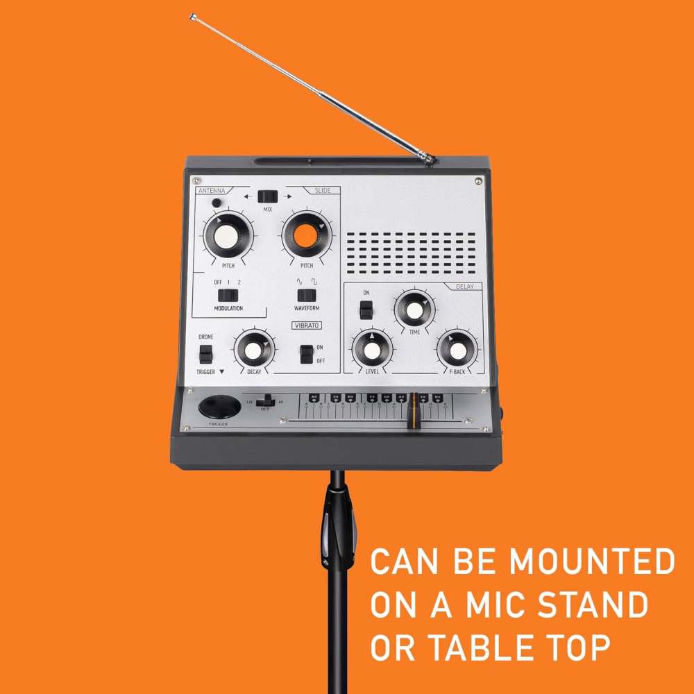 Portable Theremin with Pitch Antenna & Slider Control