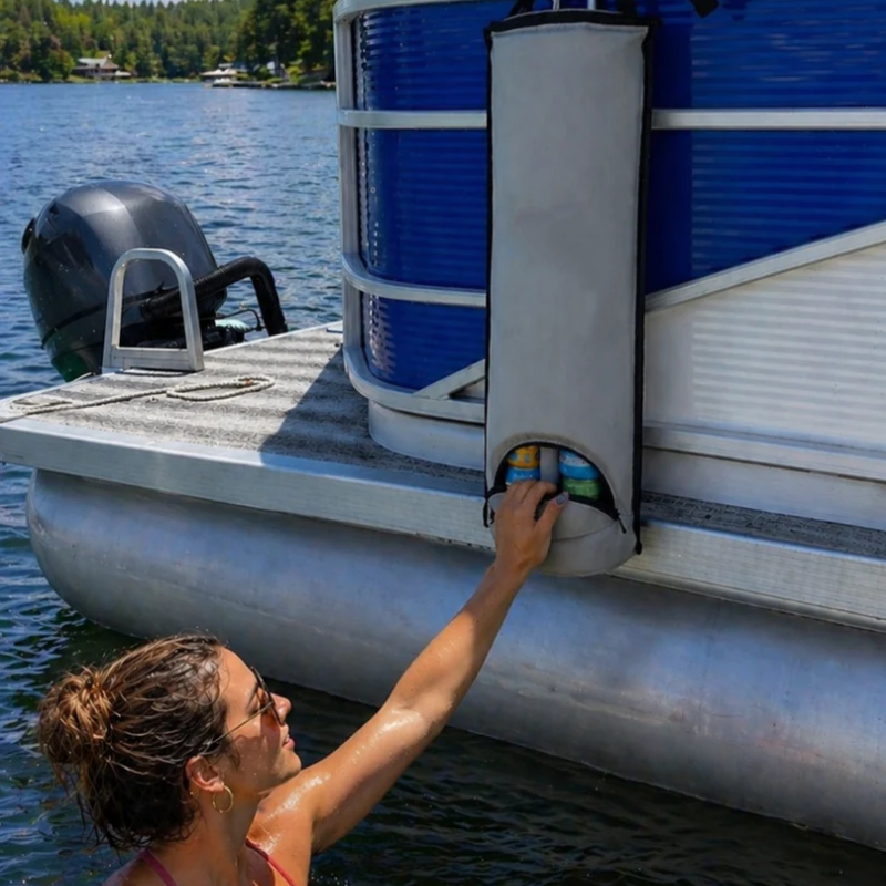 Marine Cooler with Adjustable Strap & Divider