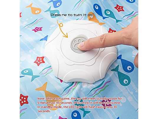 3‑Speed 360° Motion Pet Toy – Automatic Interactive Cat Toy with Feather 🐱🎡