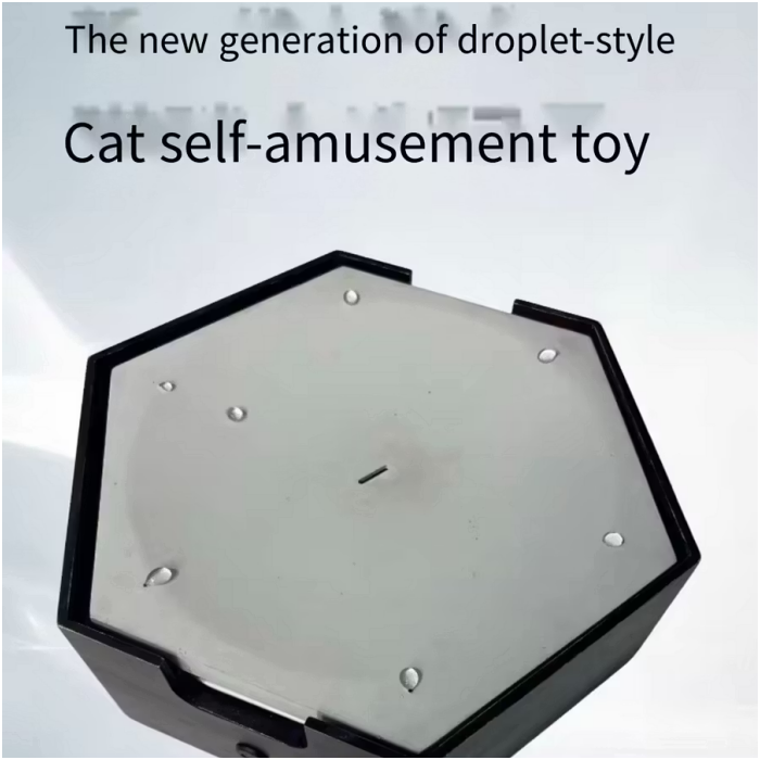 Interactive Water Drip Cat Toy 🐱 Self-Play Fountain with Motion