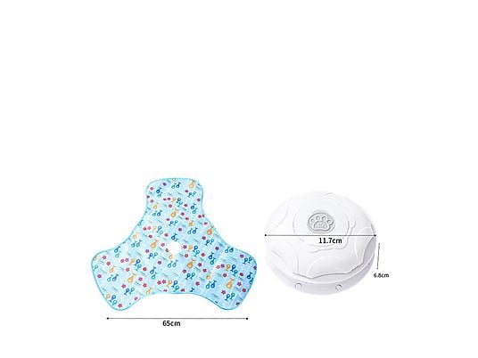 3‑Speed 360° Motion Pet Toy – Automatic Interactive Cat Toy with Feather 🐱🎡