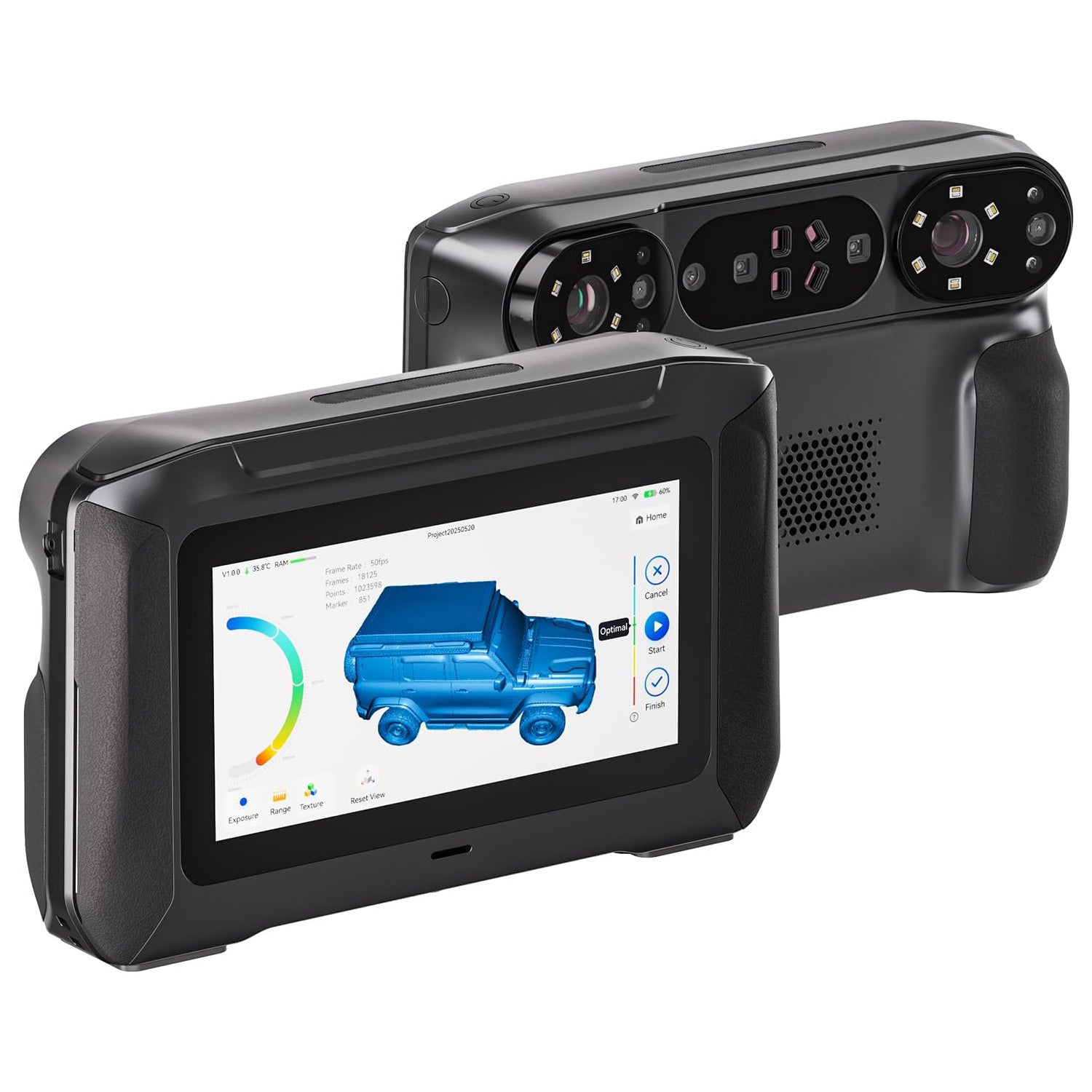 High-Speed Handheld 3D Scanner--smy