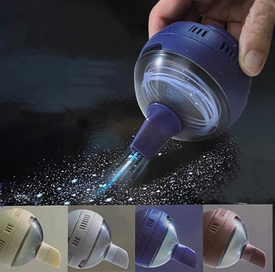 Mini Desktop Vacuum 🧹 Cute Gashapon Style Cleaner