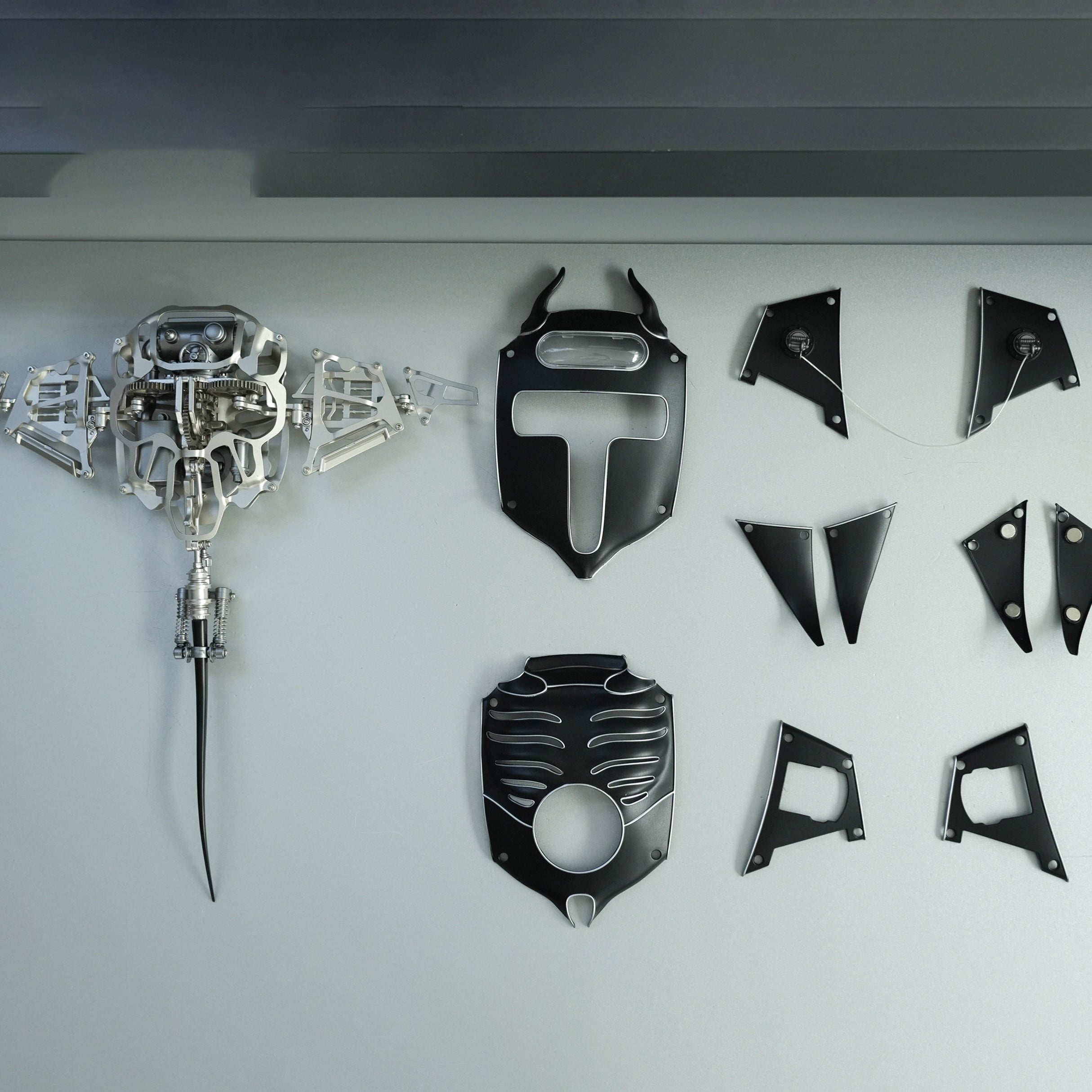 Mechanical Metal Manta Ray Dynamic Sculpture Kit