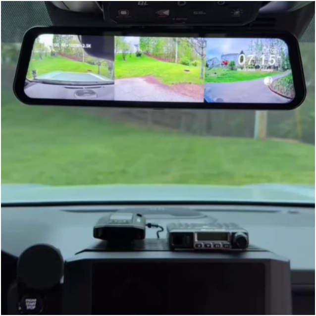 3-in-1 Dash Cam with Circular Polarizing Lens