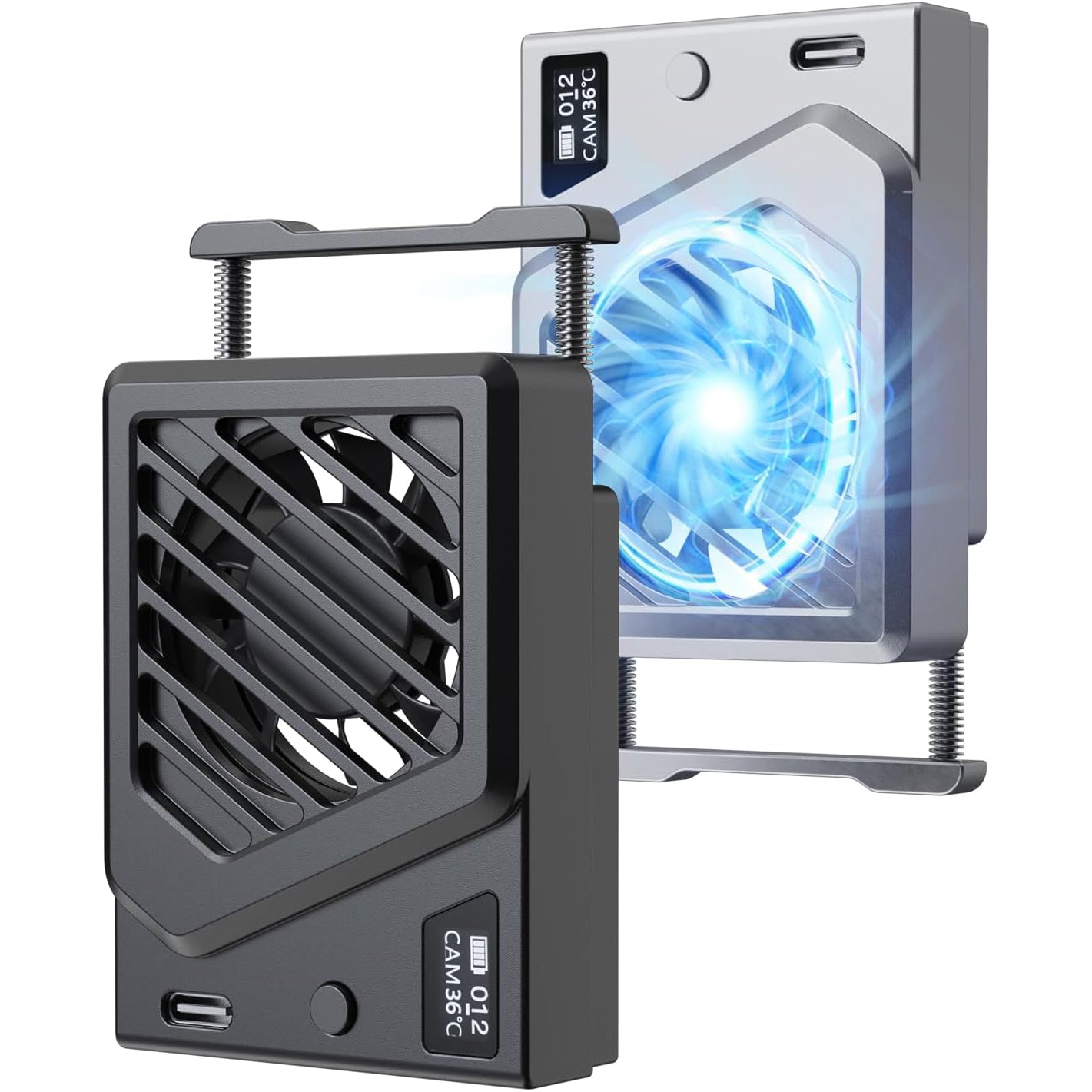 Camera Cooling Fan – Spring-Loaded Adjustable Mini Smart Fan