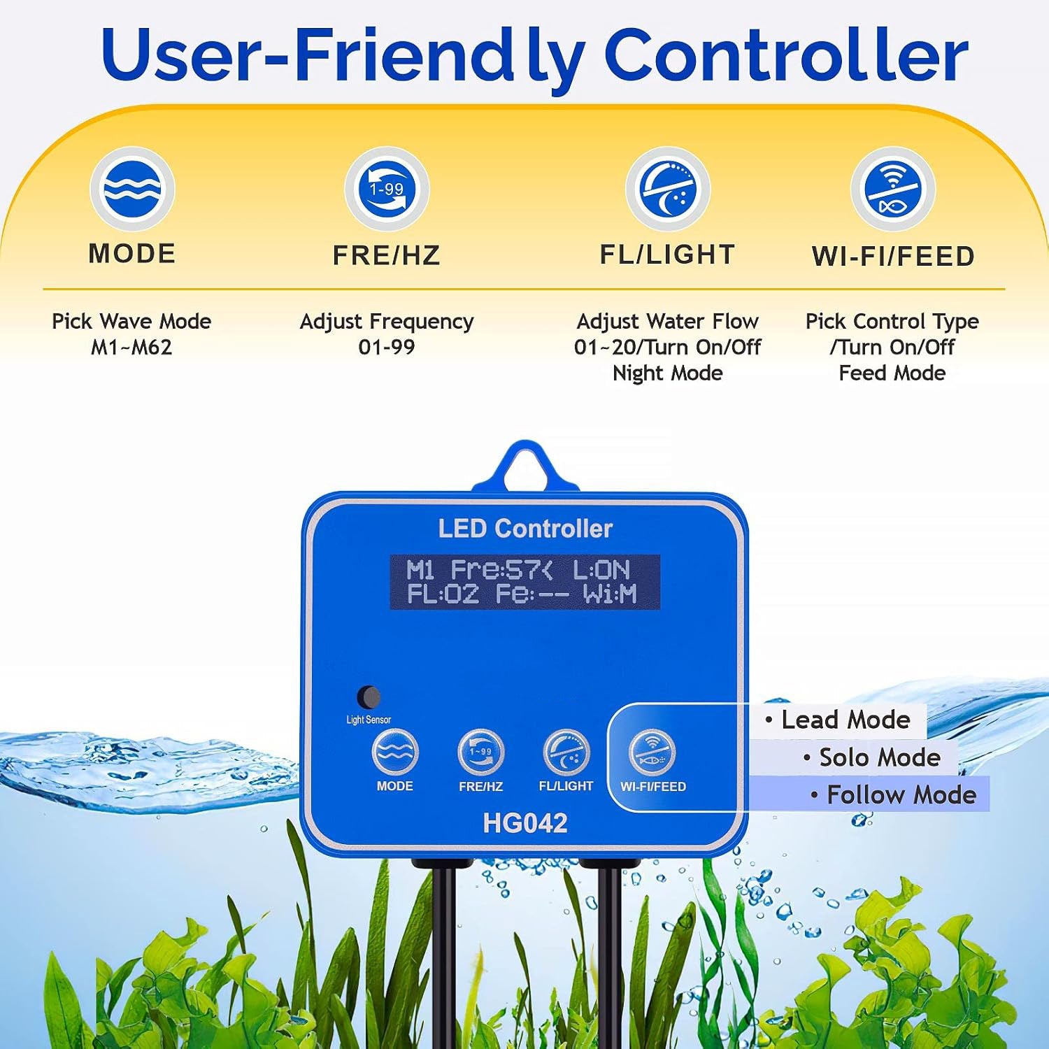Inverter Wavemaker Pump – Magnetic DC Powerhead