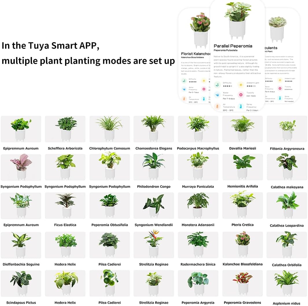Smart Plant Pot with Expression – AI Intelligent Flower Pot for Indoor Gardening 🌱🤖