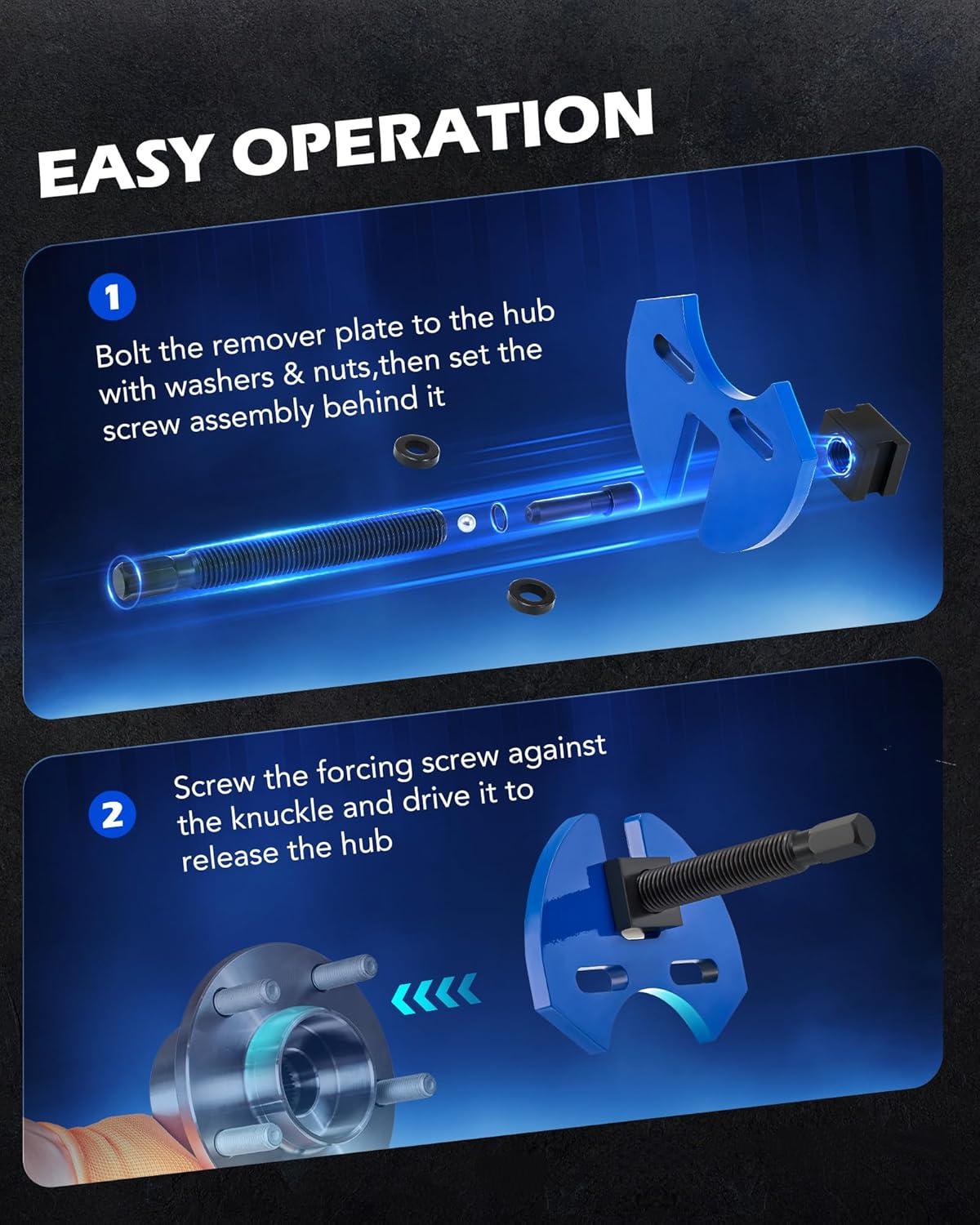 Universal Wheel Bearing Removal Tool Kit