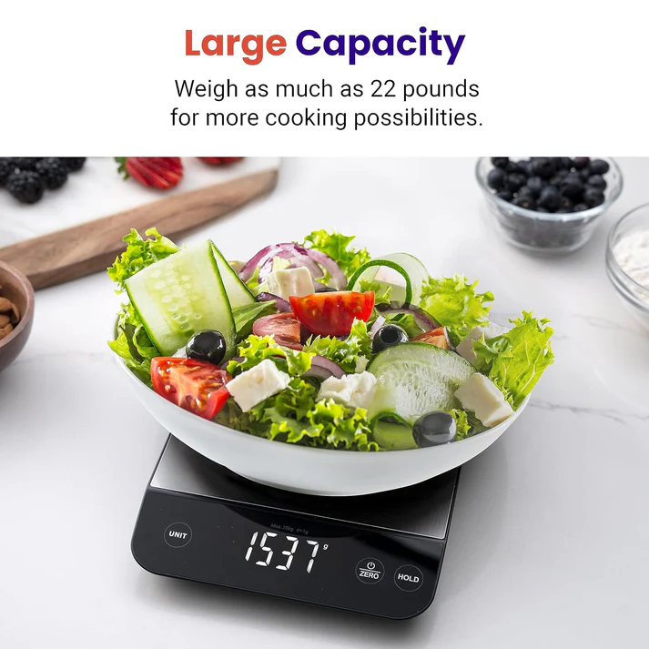 Smart Food Kitchen Scale with Nutritional Calculator