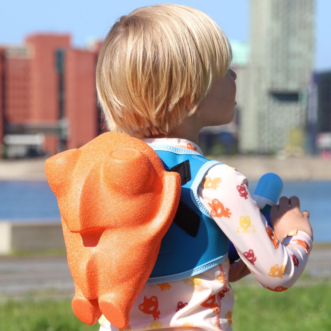 Kids Swimming Backpack Float Aid – Safe Buoyancy Support for Early Water Confidence