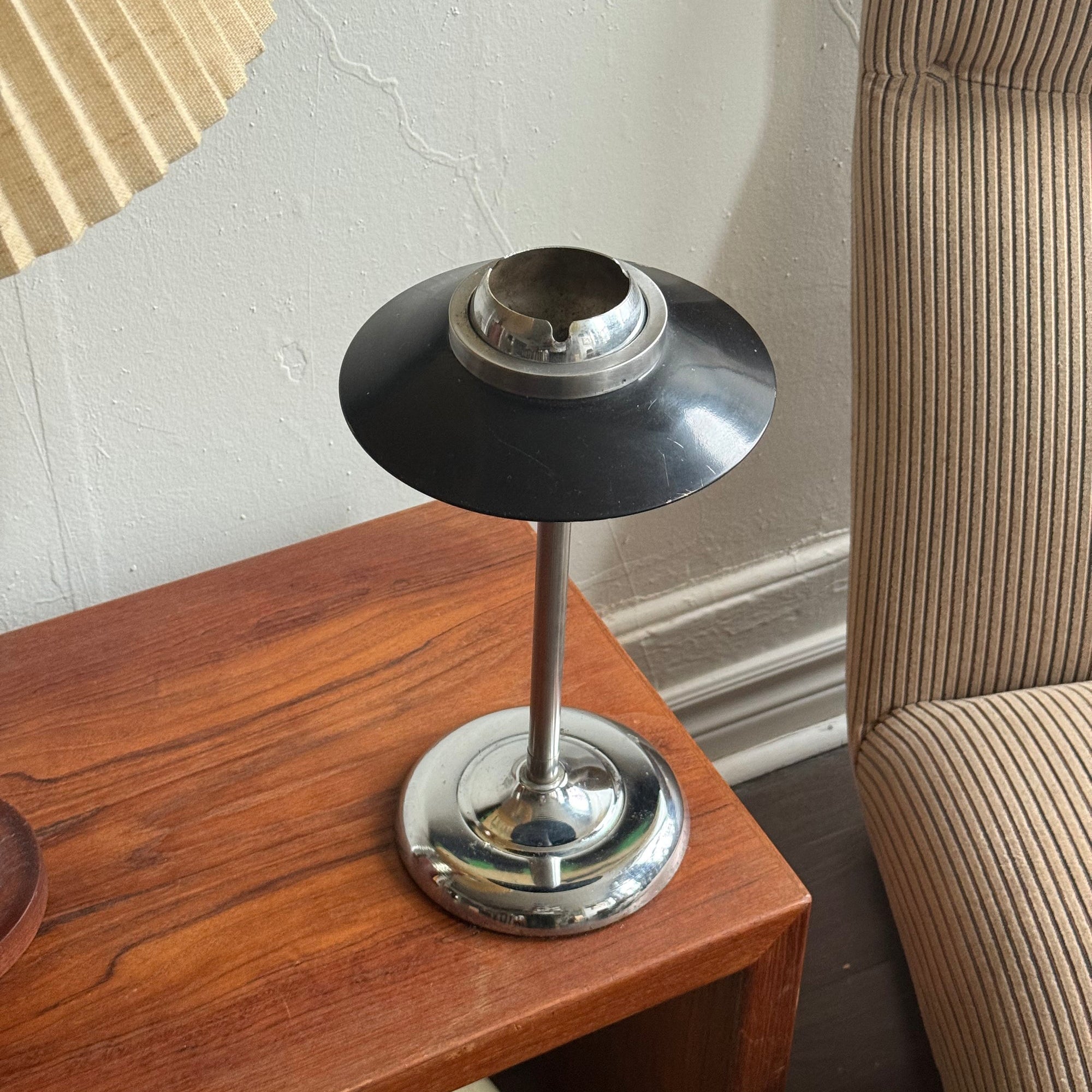 Space-Age Standing Floor Ashtray