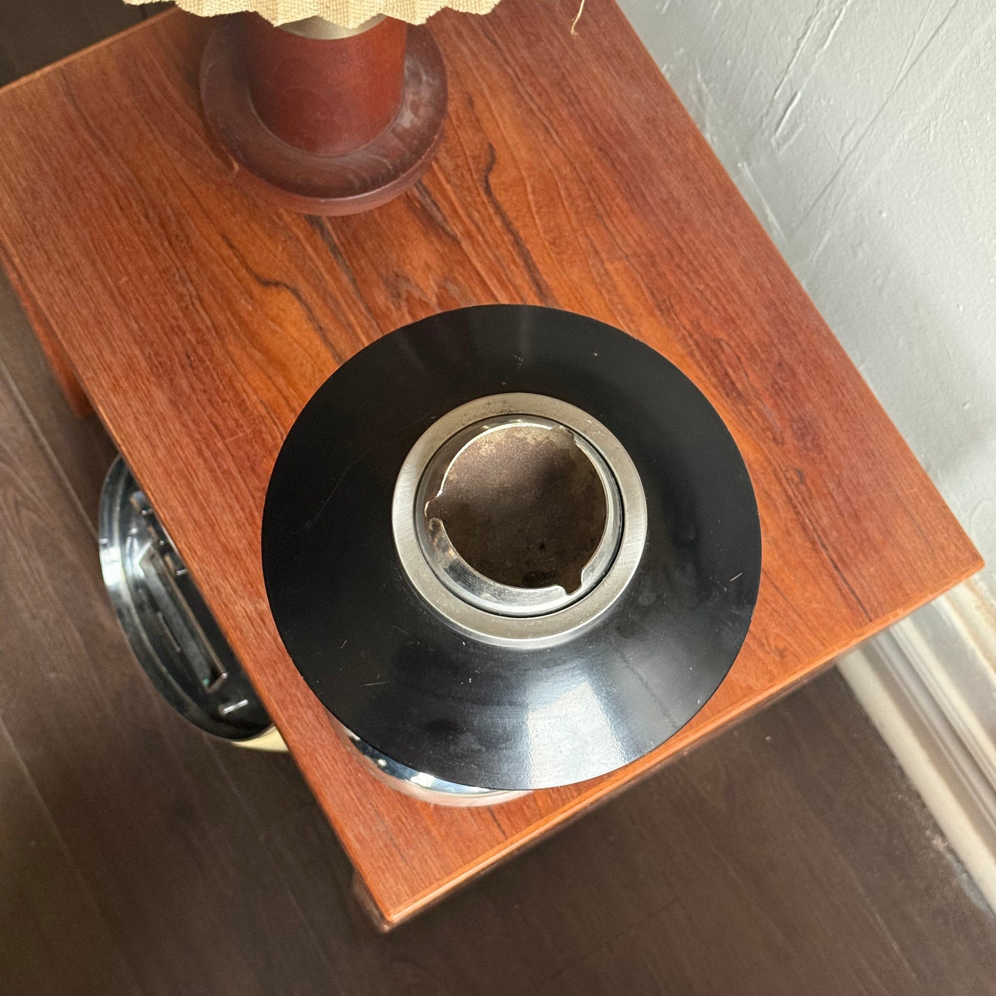 Space-Age Standing Floor Ashtray