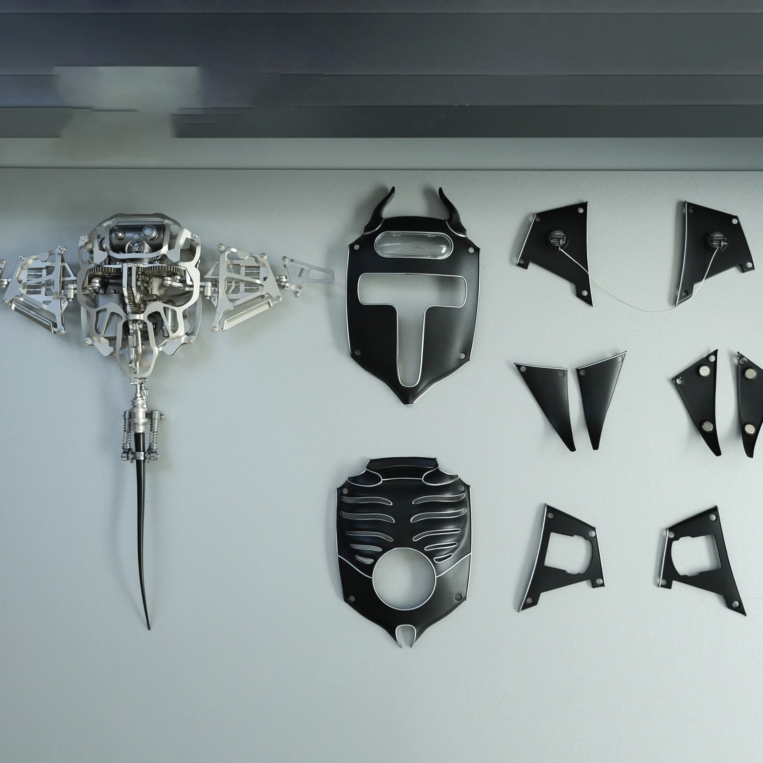 Mechanical Metal Manta Ray Dynamic Sculpture Kit