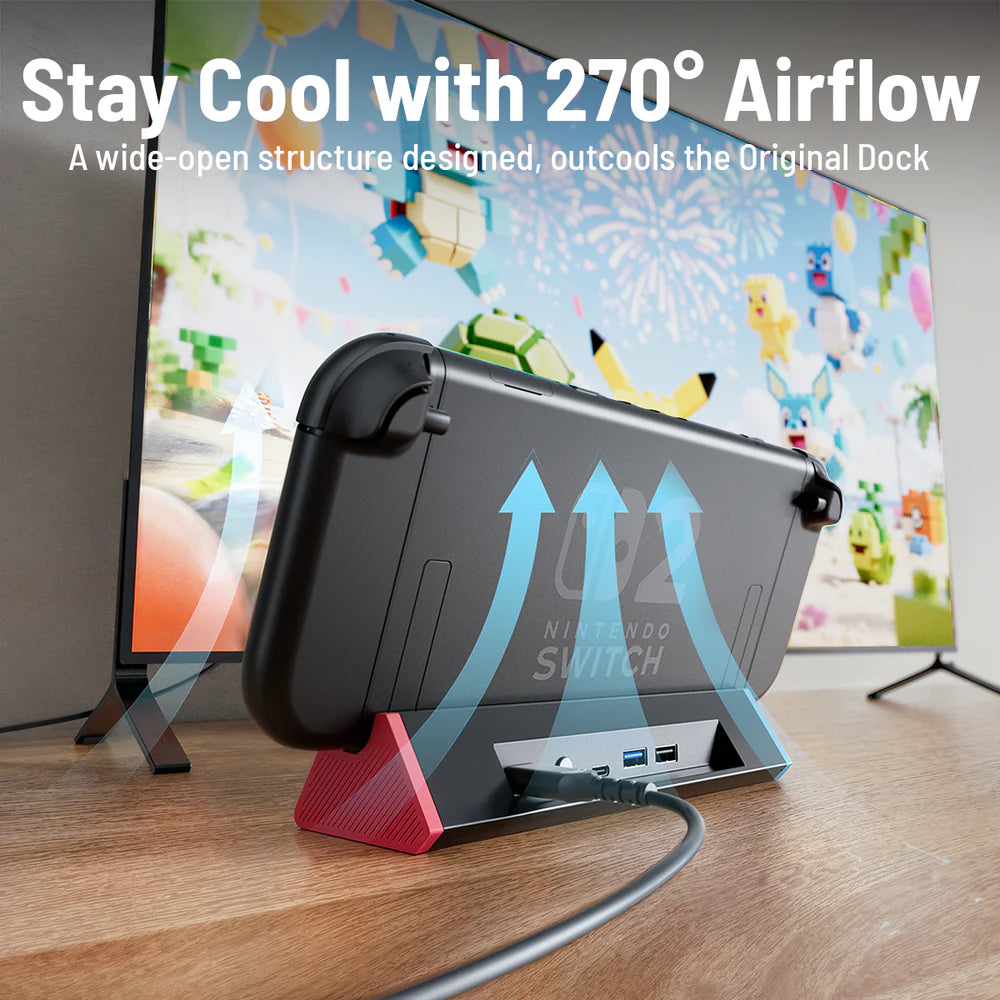 Portable Docking Station for Nintendo Switch 2 – Ultra-Compact