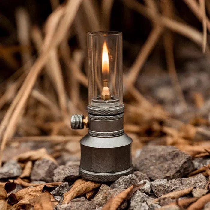 Mountain Peak Campsite Lamp – Portable Butane Lantern
