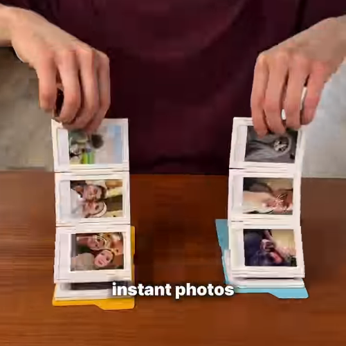 Folding Photo Album – Desktop Instant Photo Display