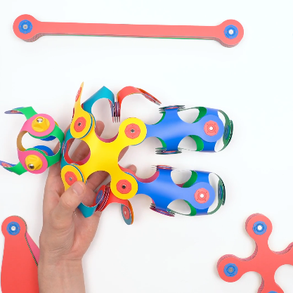 Flexible Magnetic Tile Building Toy Set