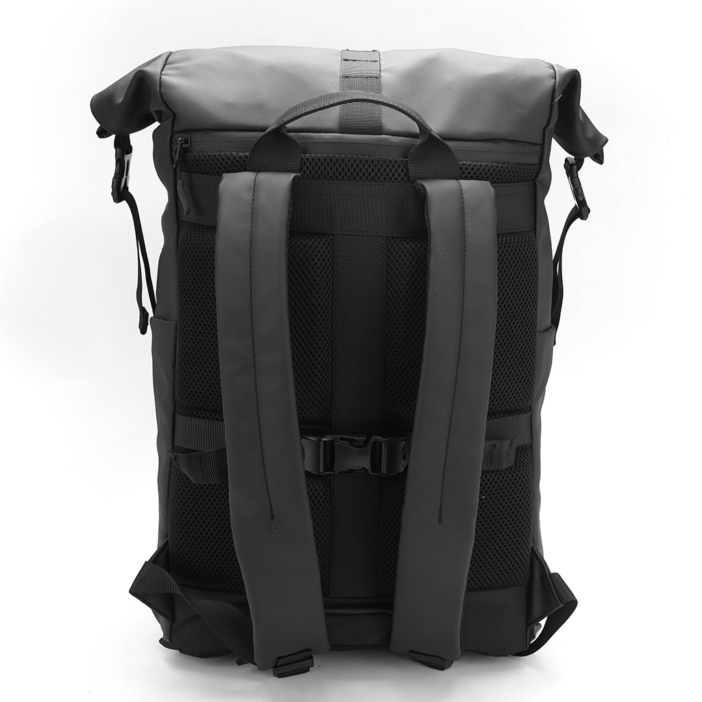 Floating Roll-Top Cycling Backpack with Mount Kit