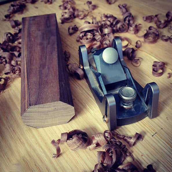 Mini Plane with Depth Skid – Precision Woodworking Tool for Small Projects