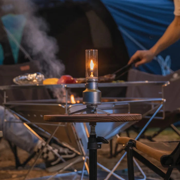 Mountain Peak Campsite Lamp – Portable Butane Lantern
